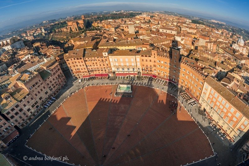 Guided Tour of SIena with Isabelle - Panoramic view from torre del mangia Andrea Bonfanti Photographer © 