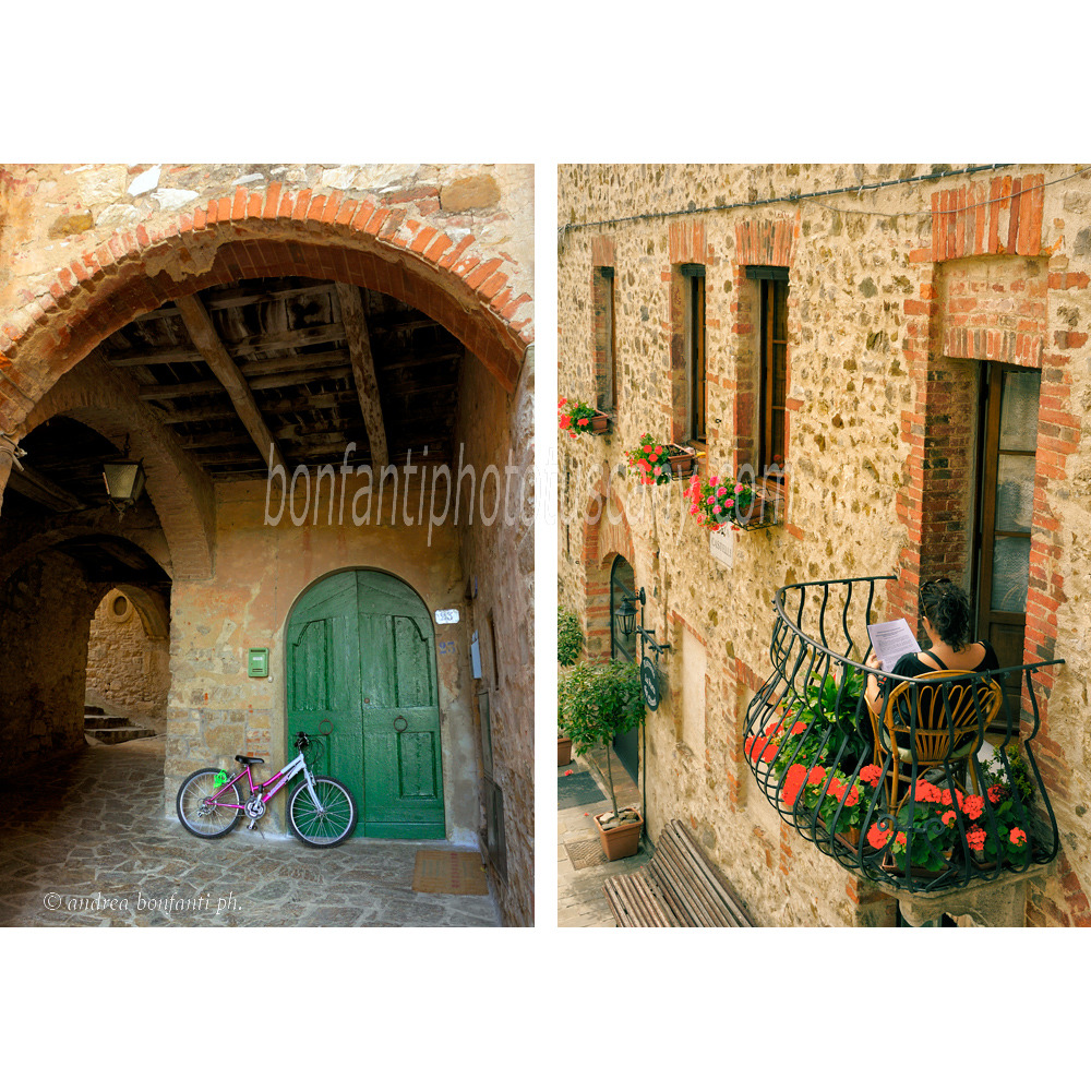 andrea bonfanti ph © Montefioralle and San Gusmè Chianti Villages