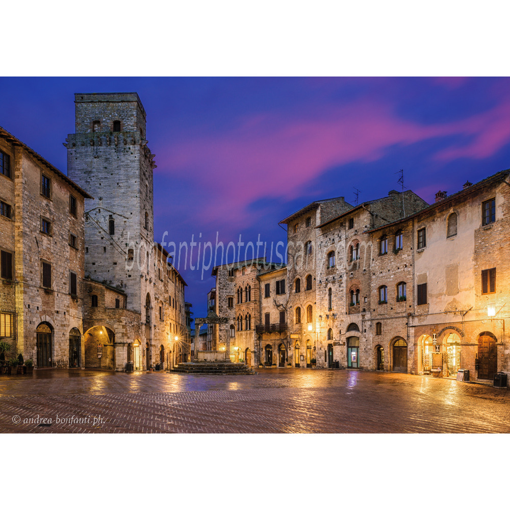andrea bonfanti ph © Cisterna Square in San Gimignano #2 andrea bonfanti ph © Cisterna Square in San Gimignano #2